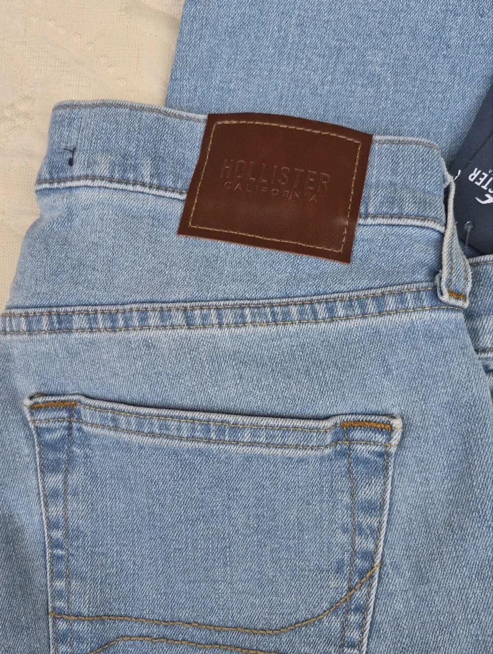 Hollister Epic Flex Straight Light Wash Jeans 29x34